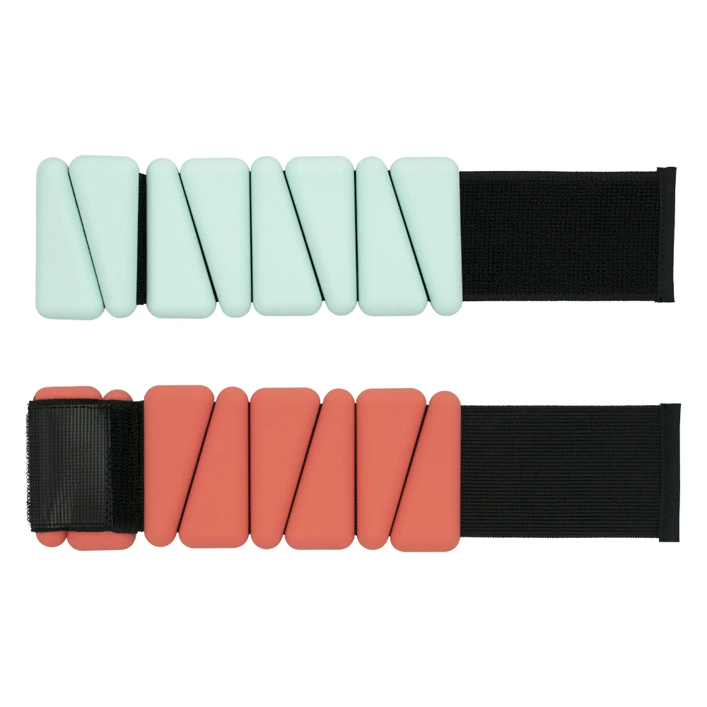 Wearable Fitness Adjustable customs Silicone Weight Loss Wristband Wrist Ankle Bangles Bracelets with Weight