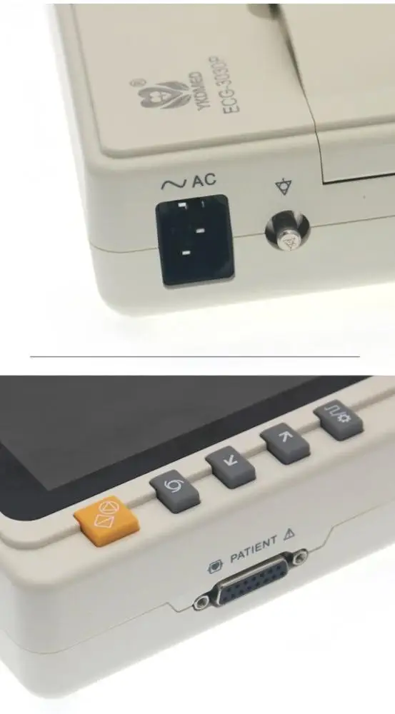 3 Channel Electrocardiogramm Electronic Home Handheld ECG Heart Machine Portable EKG Device YKD ECG-3030P Ecg/Ekg Machine