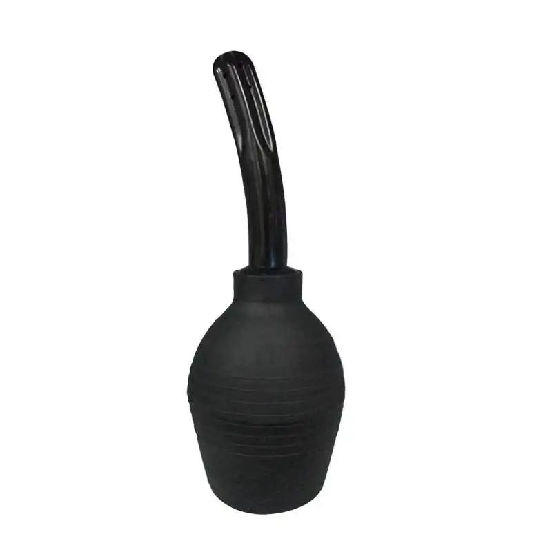
Black and blue color douche anal cleaner sex toys hot selling anal shower high quality device for vaginal douche bottle clean 