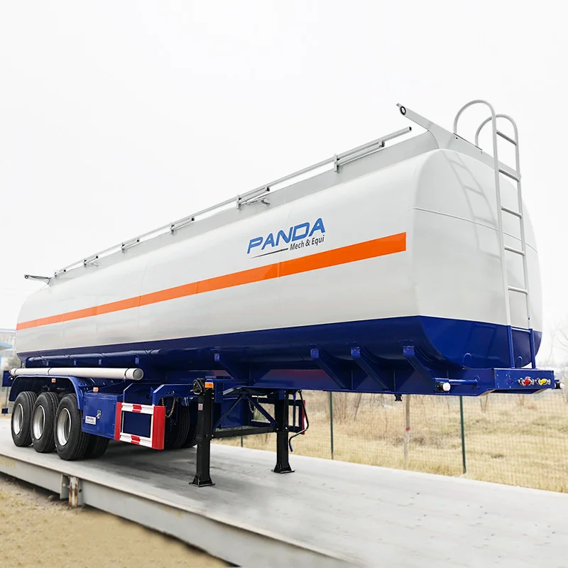 Gasoline Tank Carrier Fuel Transfer Tanker Semi Traler for Sale Philippines Fuel Storage Tanks for Sale 3 Axle 45m3 45000 Lt 0%