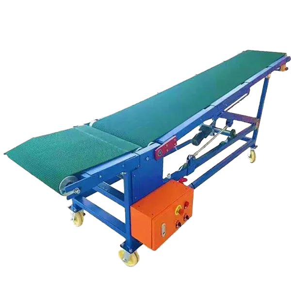 805401 Telescopic Belt Conveyor Truck Loading Conveyor