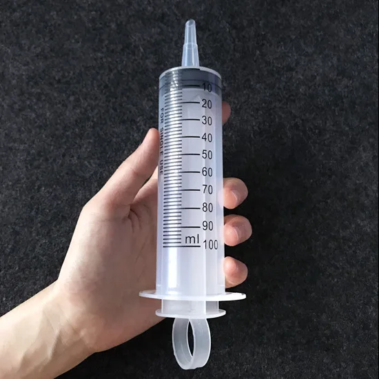 50ml Plastic Syringe 100ML Disposable Plastic Container Syringe Tube