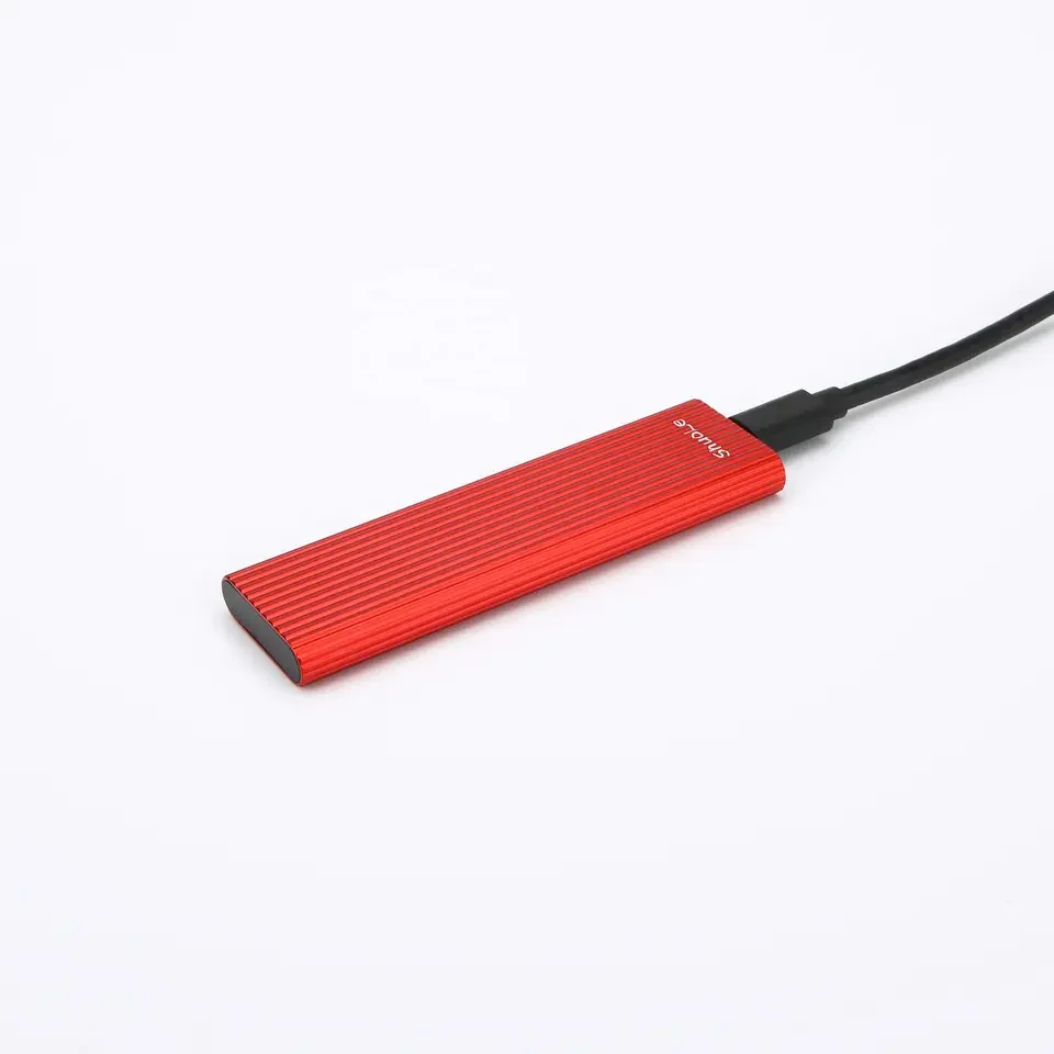 Aluminum  M.2 SSD Enclosure M2 SATA NGFF to USB 3.0 Adapter SSD Case Portable External Case for 2230 2242 2260 2280