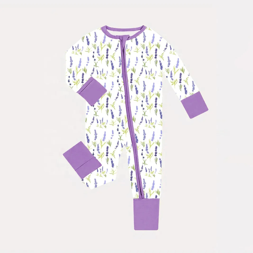 Childish Night Sky Space Stars Planets Crescent Kids Zipper Baby Clothes Zip Romper Newborns