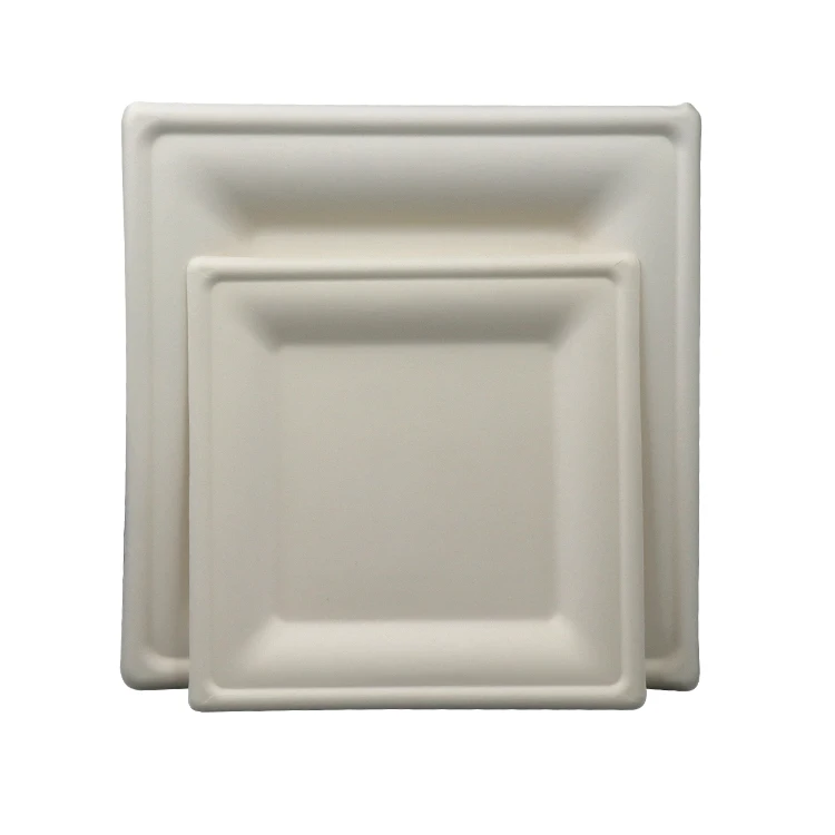 8 inch square paper party supplies dinner plate set disposable plate