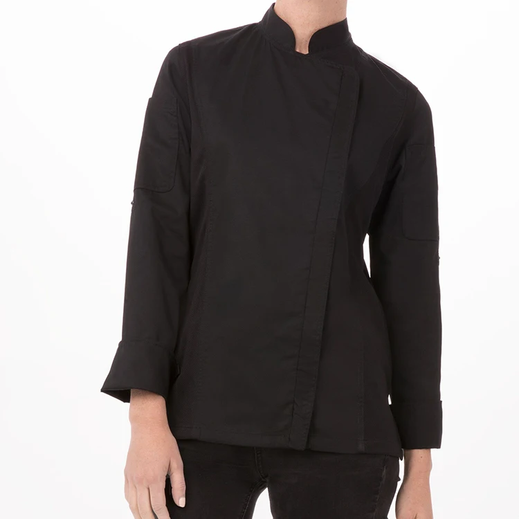 new design stand collar zipper long sleeve short sleeve chef uniform 100% cotton restaurant kitchen bar chef jacket  for cookers