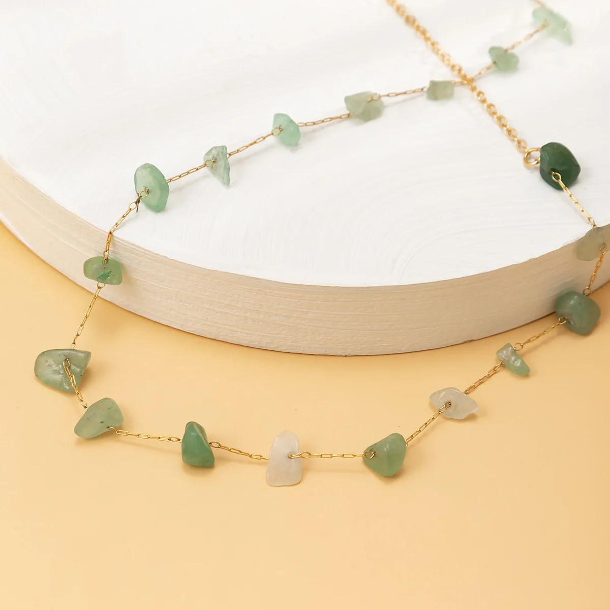 Free  shipping  Single Layer Metal Thin Chain Body Chain Simple Beach Sexy Gravel Braided Waist Chain Women