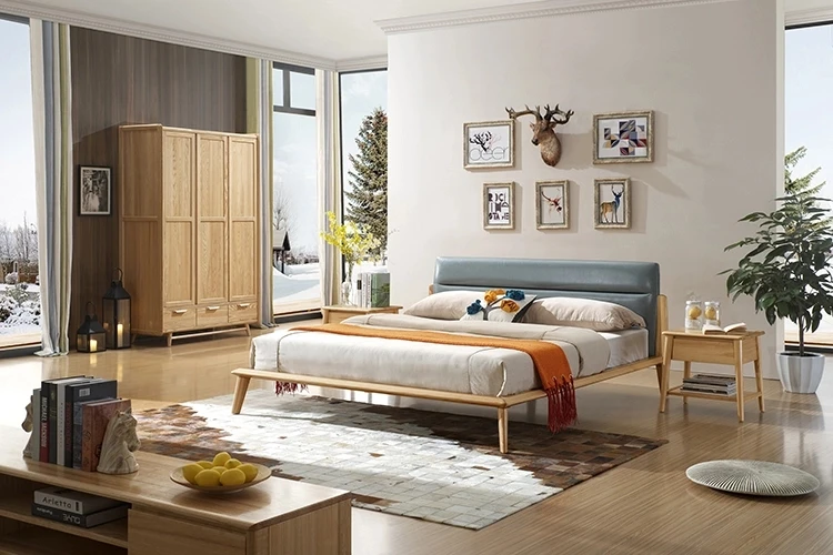 solid wood bed, bedroom sets