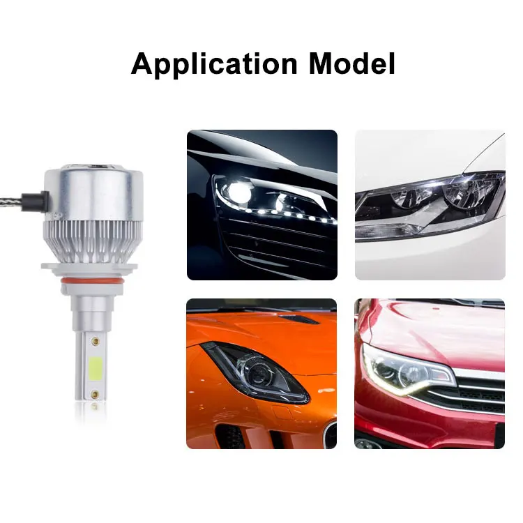 Оптовая продажа новый дизайн светодиодная лампа для автомобильных фар 12-24 В IP65 COB 18 Вт
