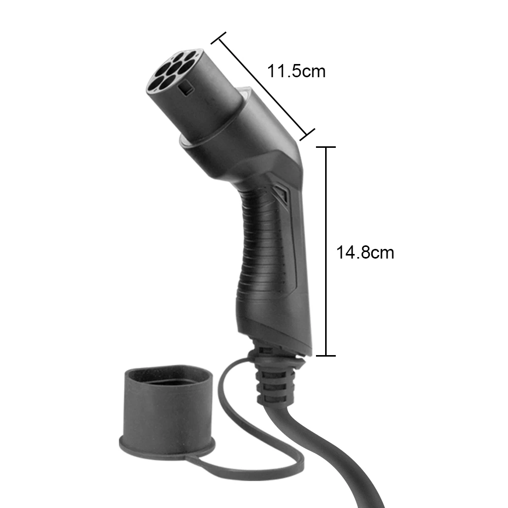 IEC 62196-2 EV автомобильные зарядные устройства EVSE 16A Тип 2 RCA штекер с Ассоциацией по техническому надзору (TUV)