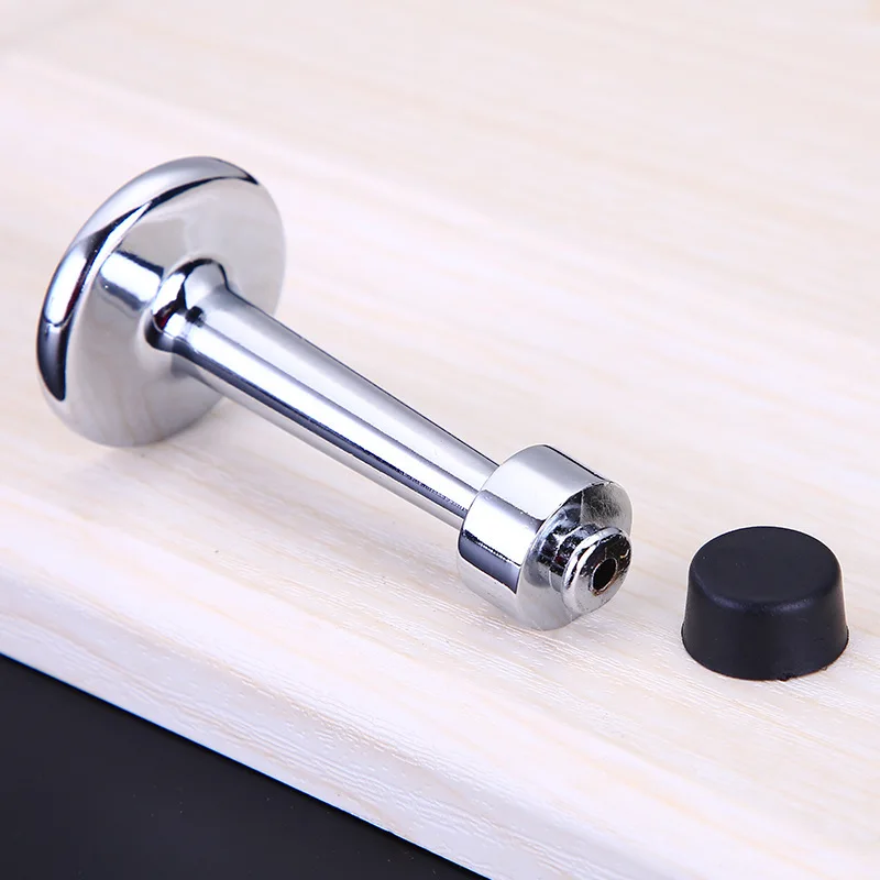 Bedroom Silent steel Door Stopper Strong  Door Plug Wholesale Wall Protector Anti Collision  rubber Door Holder