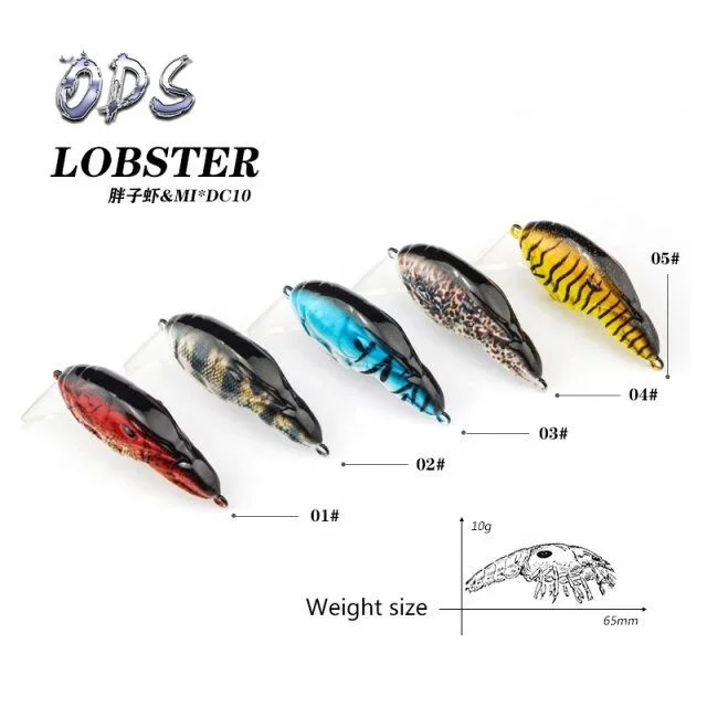 China factory abs hard bait lure wholesale tackle crawfish square bill crank bait shallow Diving Crankbait