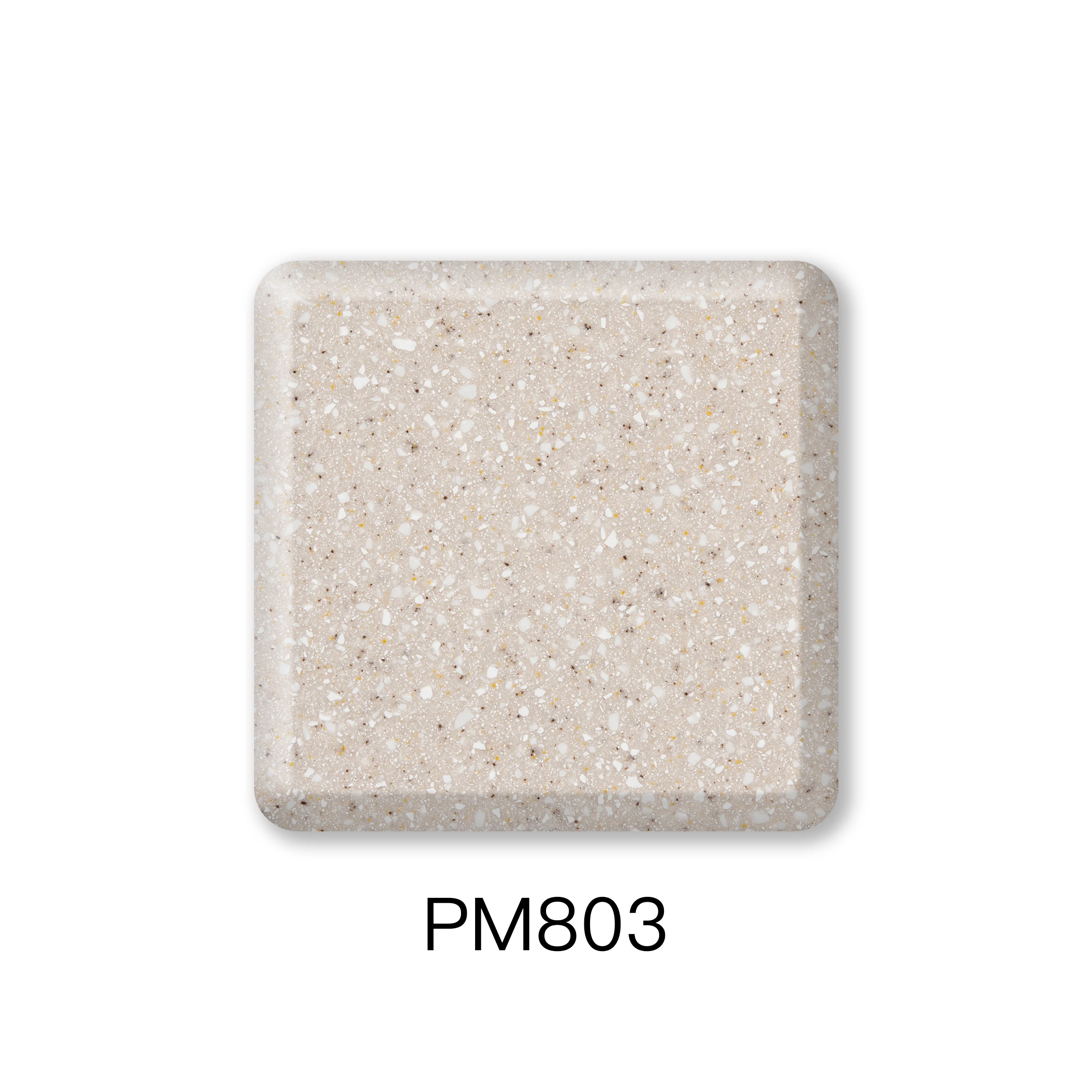 Pure Acrylic Solid Surface 3.5mm 12mm 25mm Small Particles Full Sheet Resin Customized