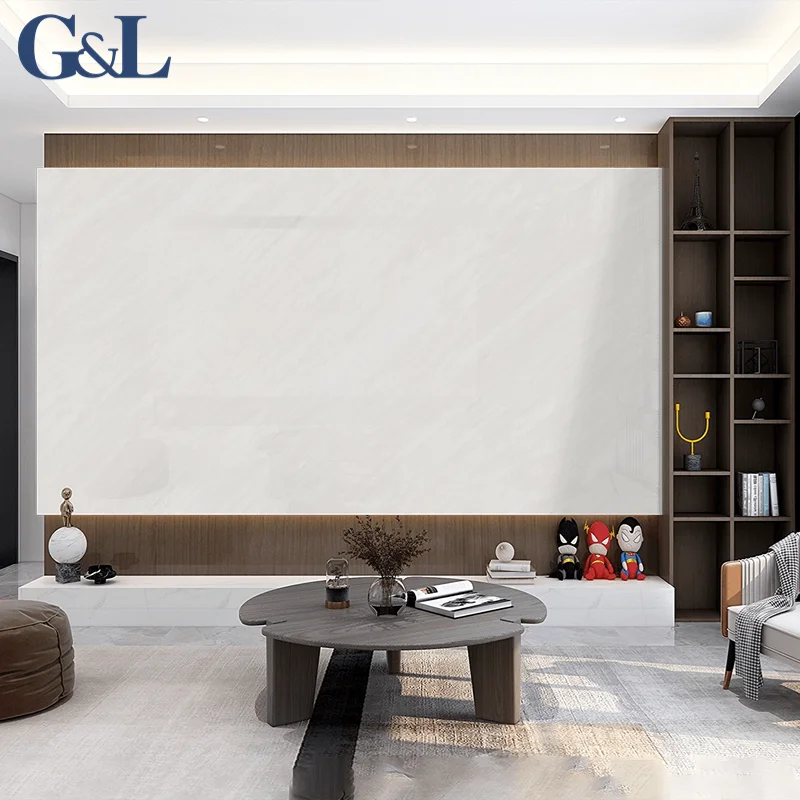 Sintered Stone 120*240 Wall Panels 9mm Table Top Large Format Ceramic Porcelain White Thin Sintered Stone