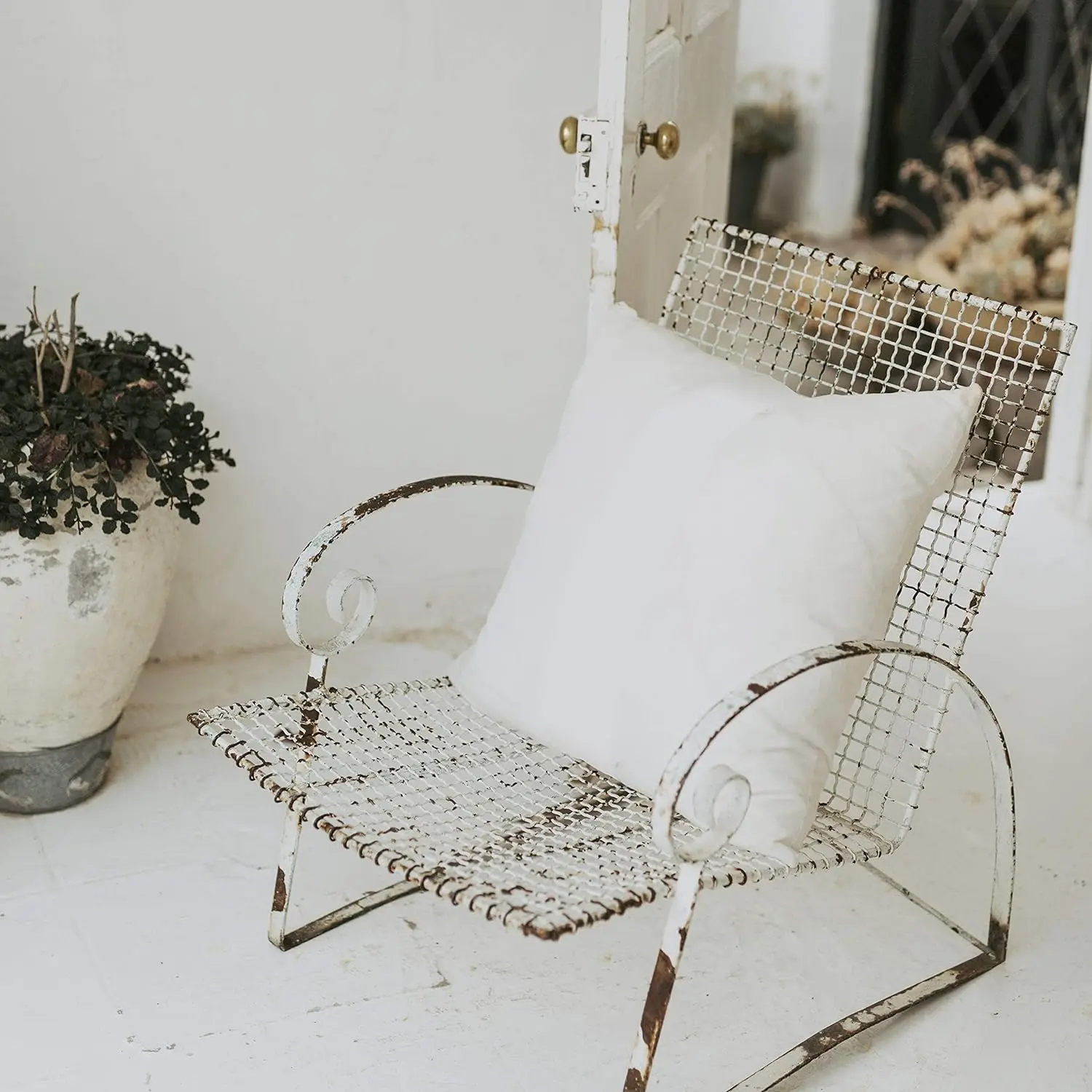 White Pure Cotton Pillow Core 45x45 Polyester Fiber Inside Material of the Pillow Interior Pillows Inner