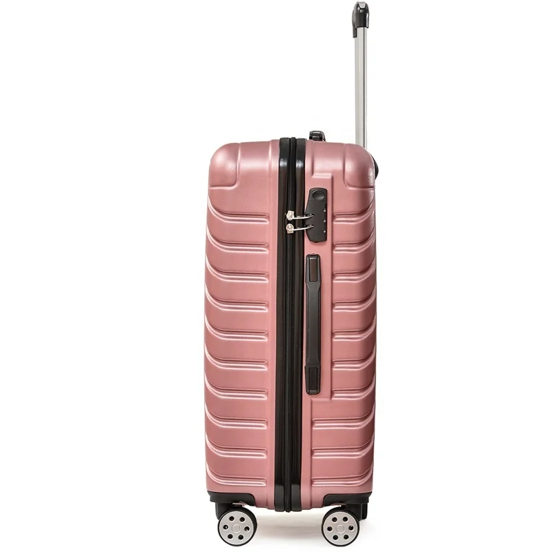 Hot Selling Carry On Travel Luggage Cabin Trolley Suitcase Hard Case ABS Luggage Set