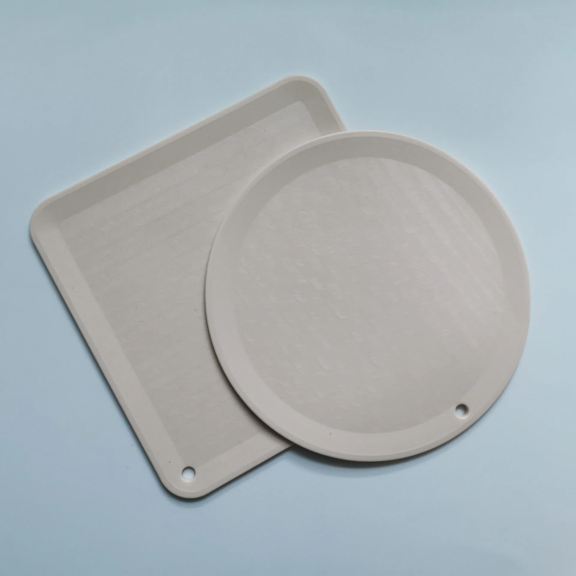 
Silicone insulation pad coaster daily water-proof anti-scald household round pot European style western placemat baby plate 