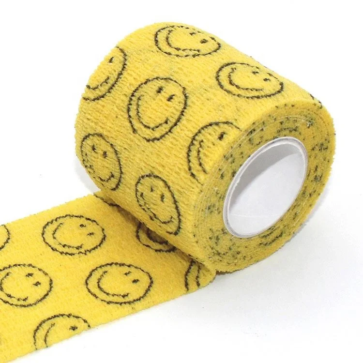 
China Manufacturers non-woven Vet Wrap self-adhesive crepe Bandages 