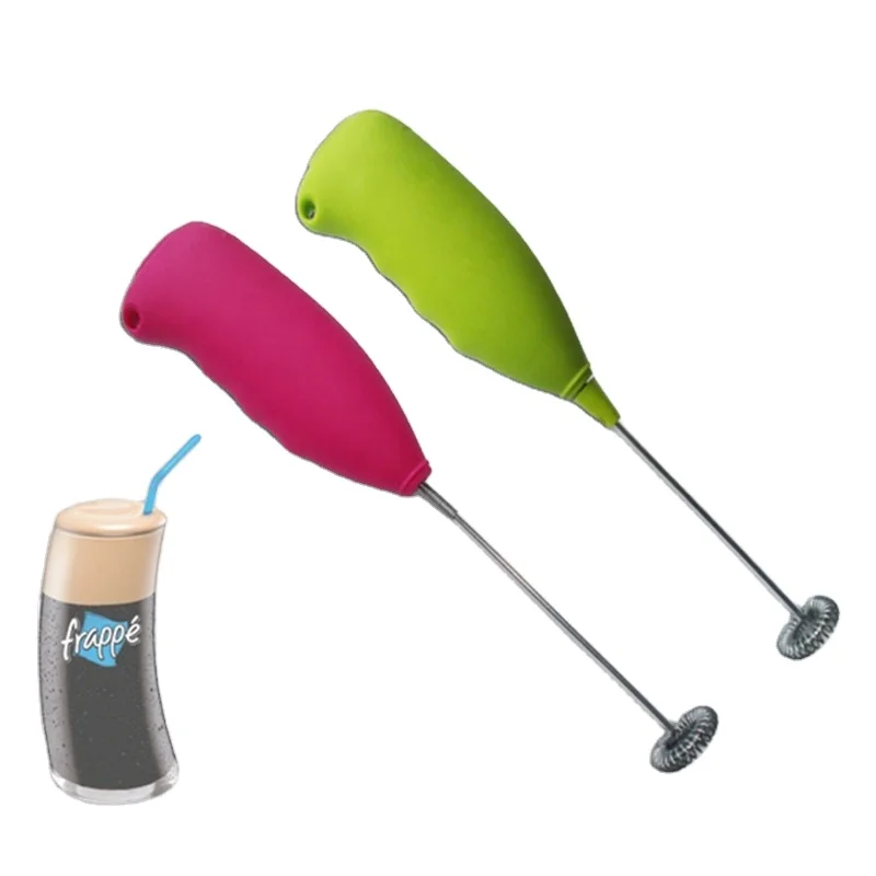 Portable Automatic Battery Egg Beater Powerful Whisk Handheld Foam Maker Mini Electric Blender