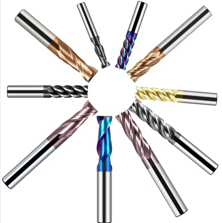 HARDVIK Boost Productivity carbide end mills end mill cutter solid carbide end mills full size OEM ODM for steel