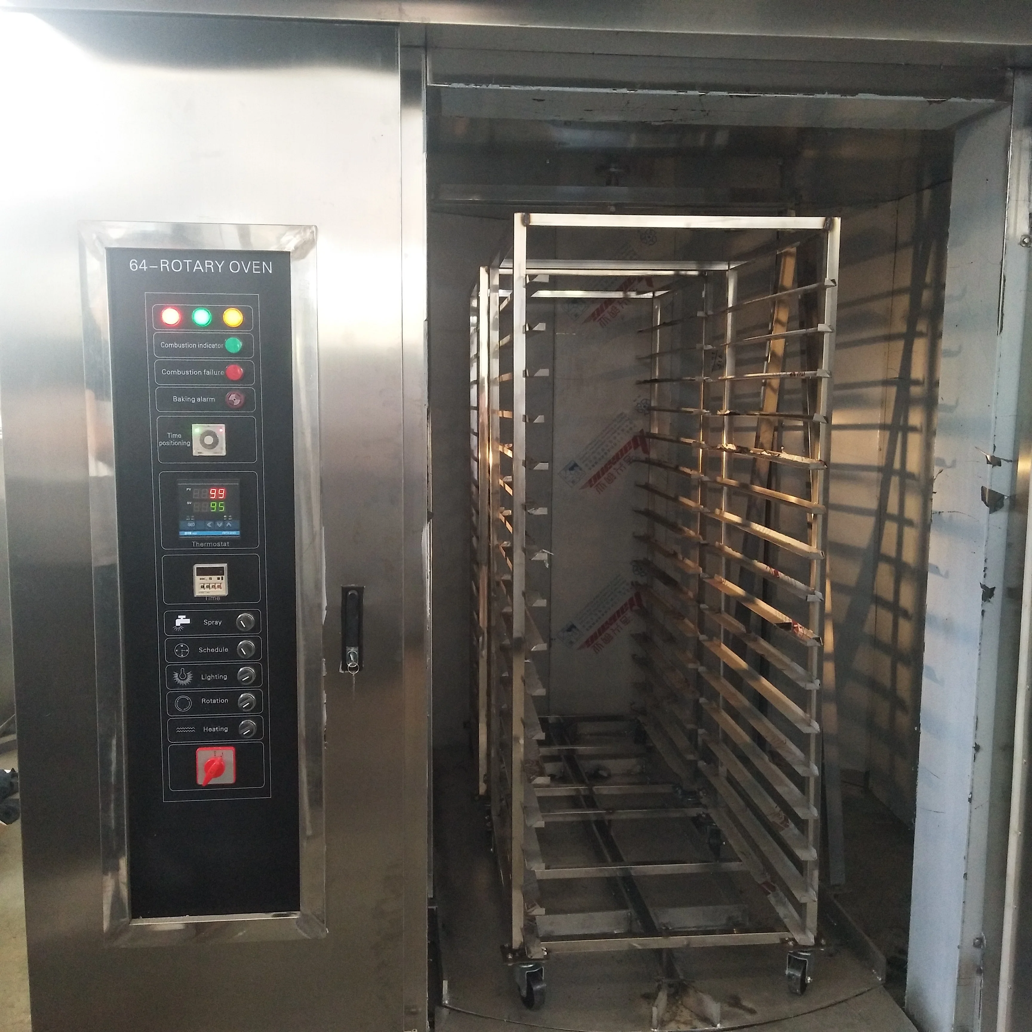 Professional commercial Rotary Oven For Bakery