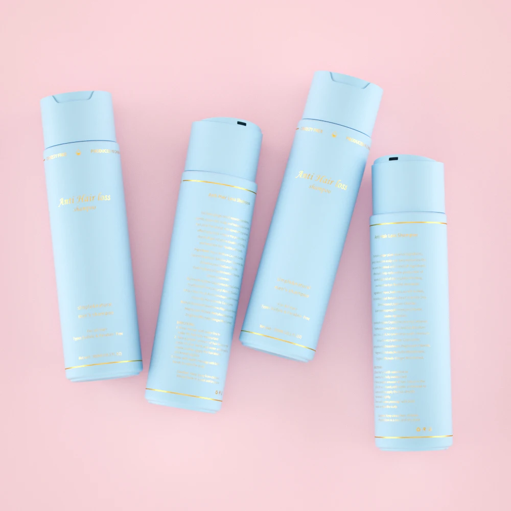 300ml cosmetic packaging disc top cap bottles white pink black blue PET plastic shampoo and conditioner lotion skin toner bottle