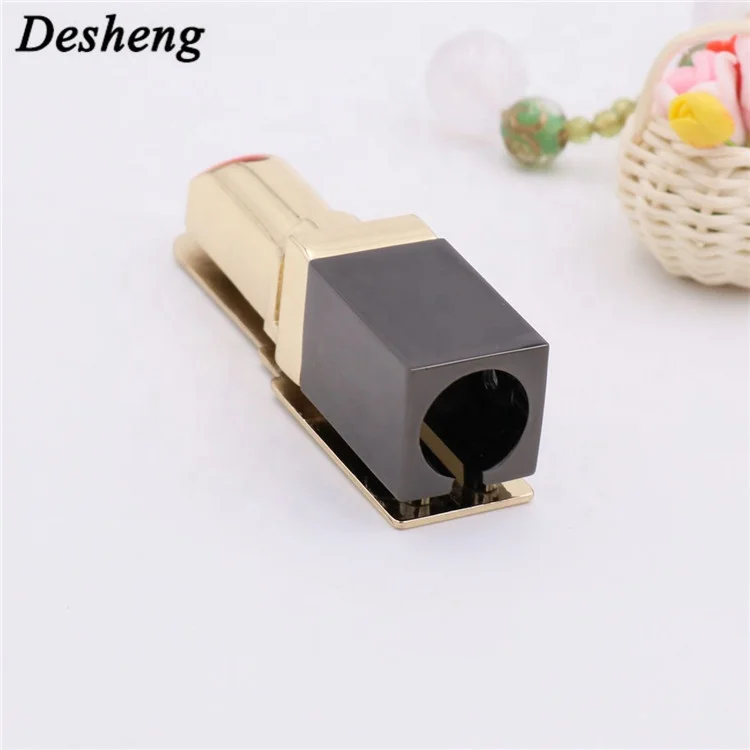 Аксессуары для чехлов и сумок новинка модное украшение платьев в форме губной помады из цинкового