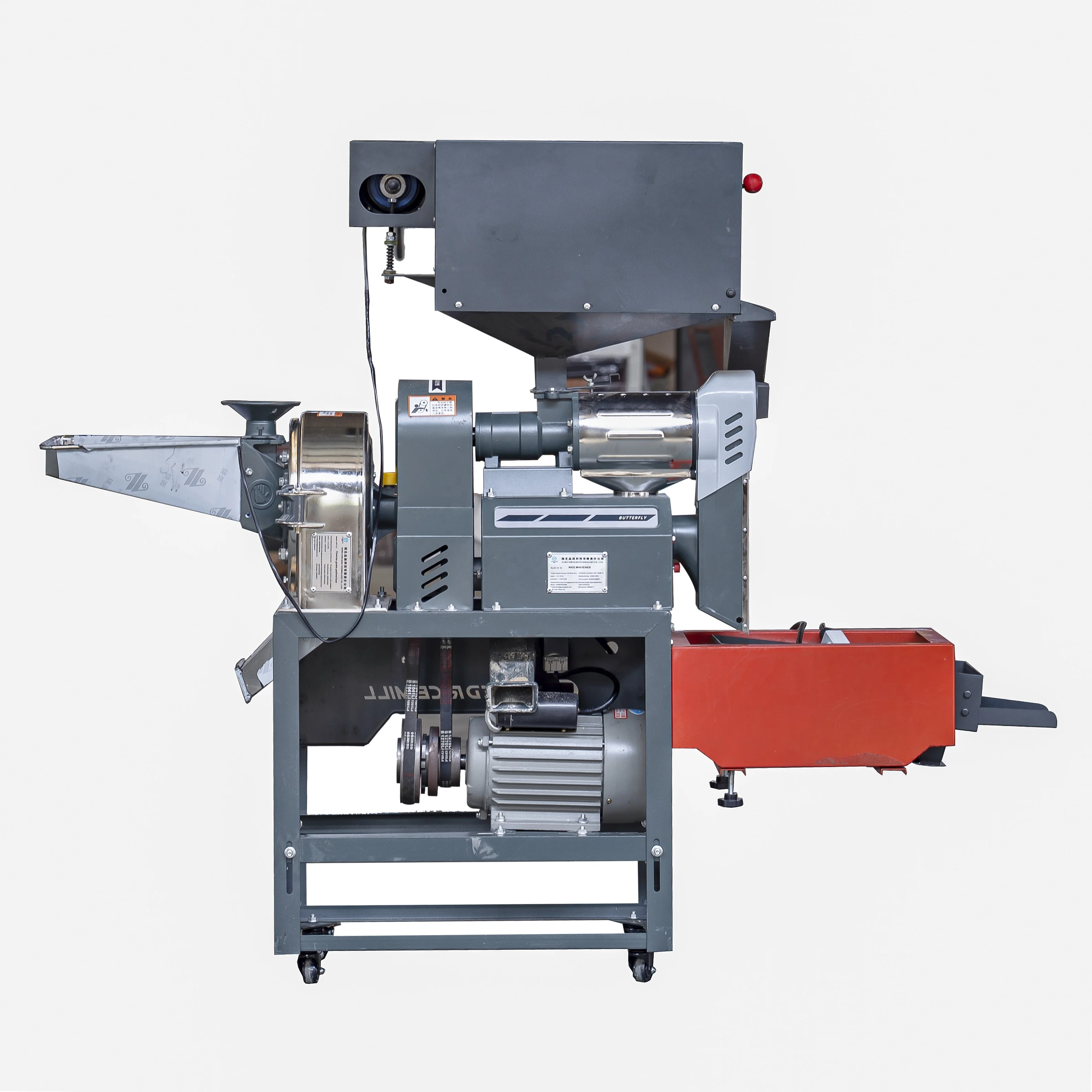 6N-40 Series Hot Selling Five-in-one Home Use combined rice mill machine Small Scale Rice Mill Polisher Grain Huller