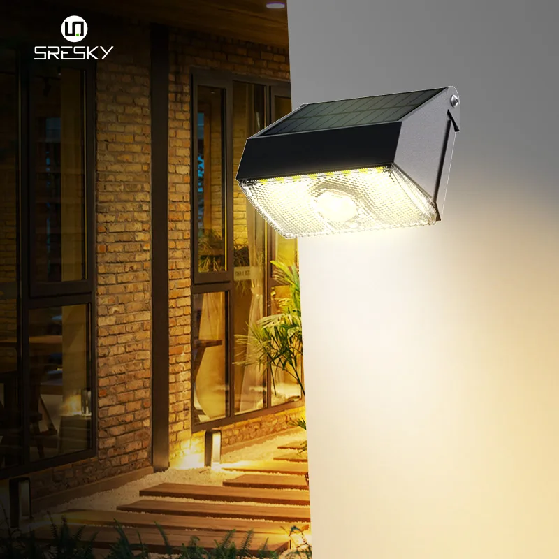 SRESKY Hot sales Solar Goods wall lamp solar rechargeable emergency light outdoor led