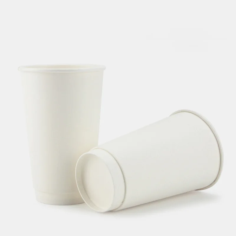 New product Hot sale top Quality cup custom logo disposable paper cup Wholesale coffee paper cups double wall with lids