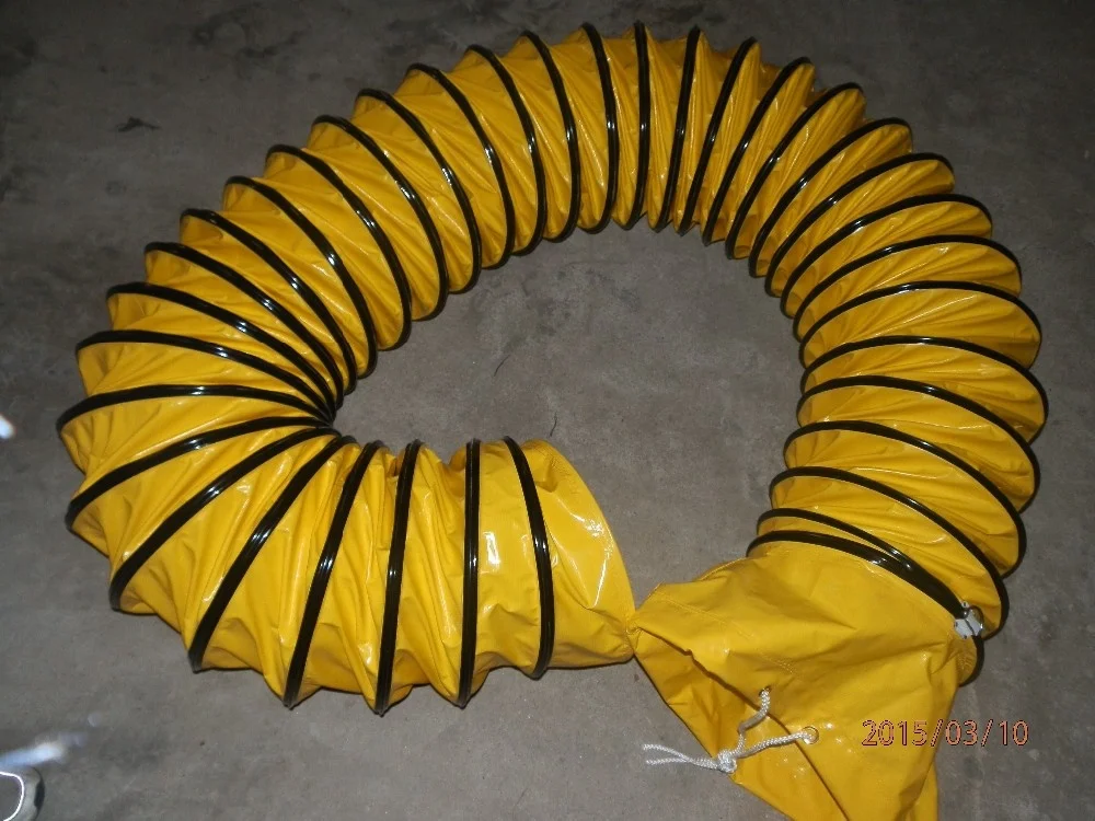Heating ventilation hose duct