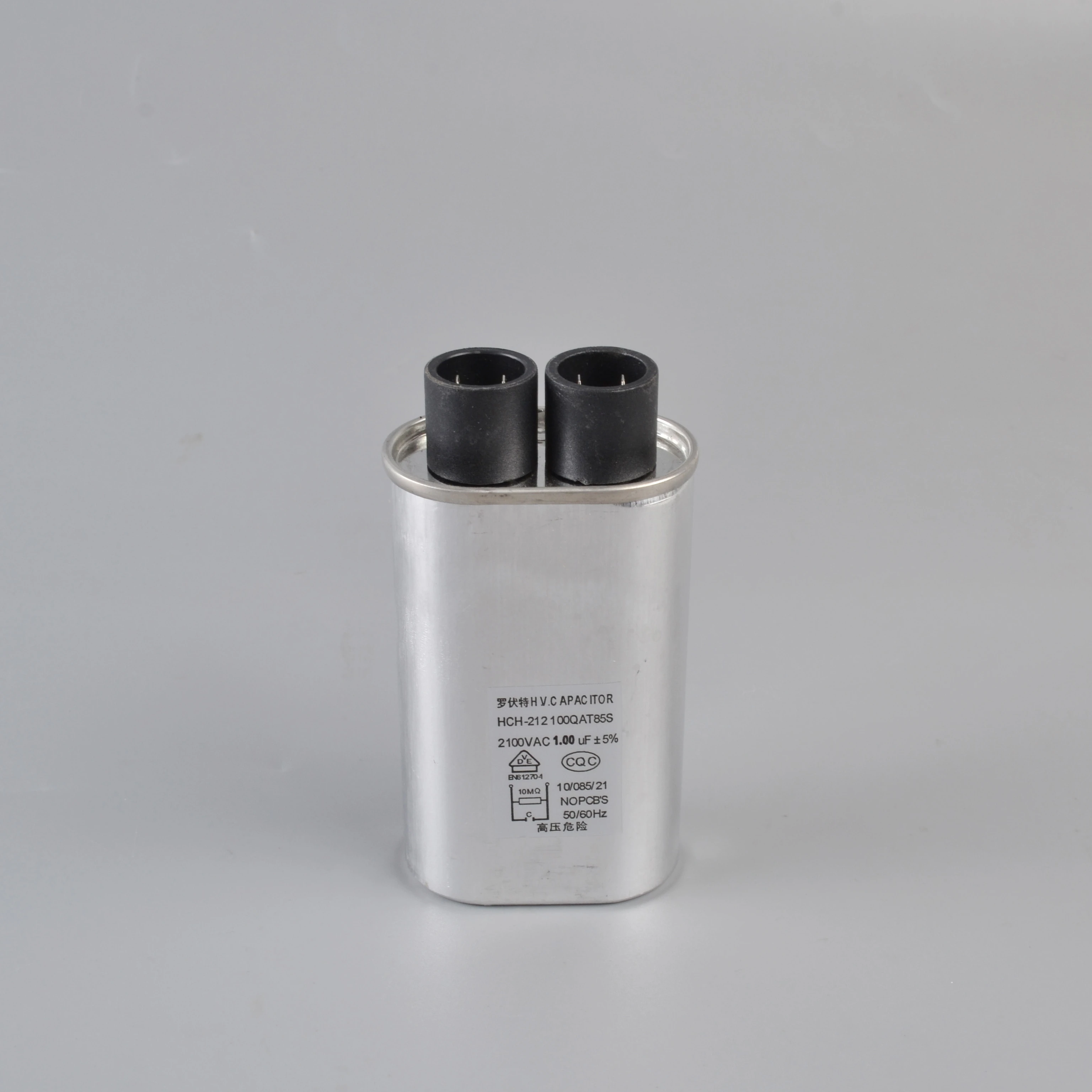 Sunchonglic capacitor 50/60hz microwave capacitor size 2100v ac 1uf microwave oven capacitor