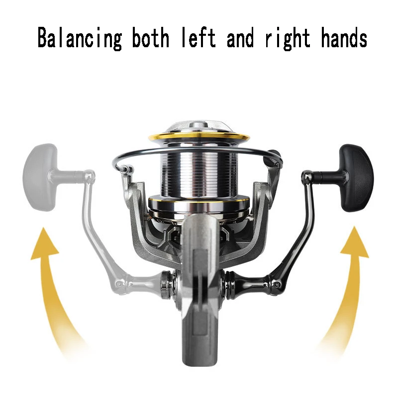 TAKUMI NGK14000 Big Sale Spinning Reel Bait Casting Fishing Equipment 20 Aluminum Alloy Lake Stream Rod Fishing with 5+1 4:8:1