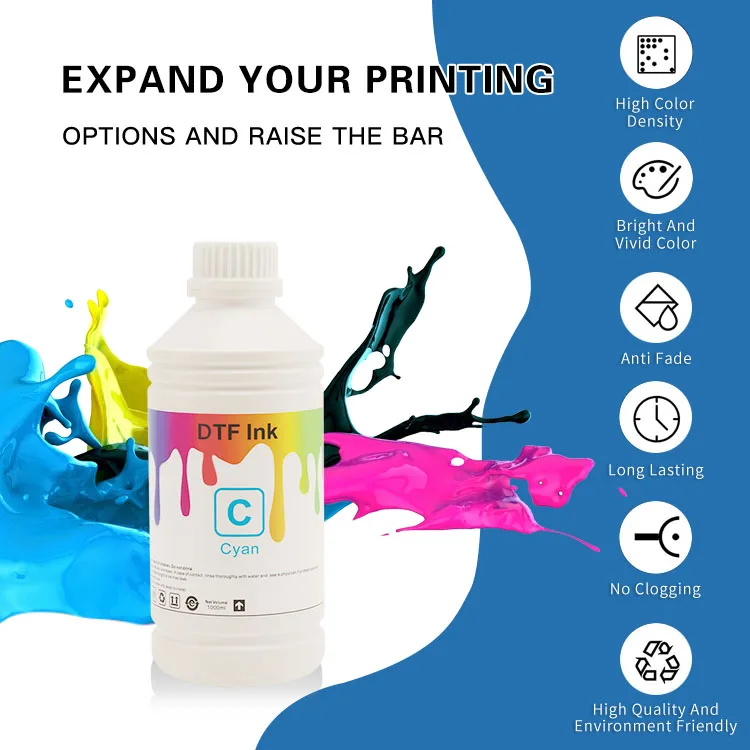 High Quality Wholesale 1 Kilogram Refill DTF White Pigment Ink For Audleydz S2070 S2600 S3200 S7000 S8000 ADL-F3 Printer