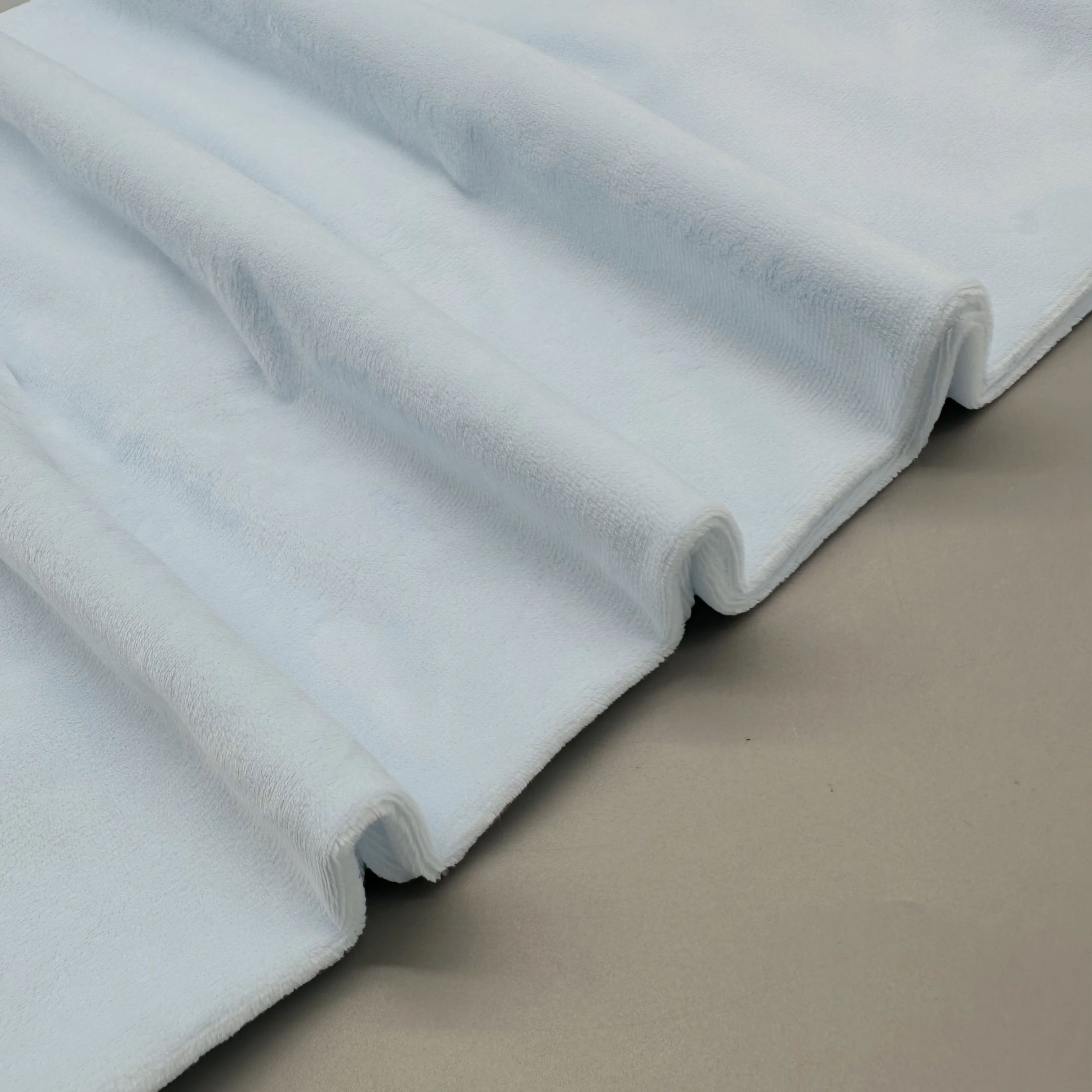 High quality very good touch material 100% polyester soft home textile velvet fabric for sofa