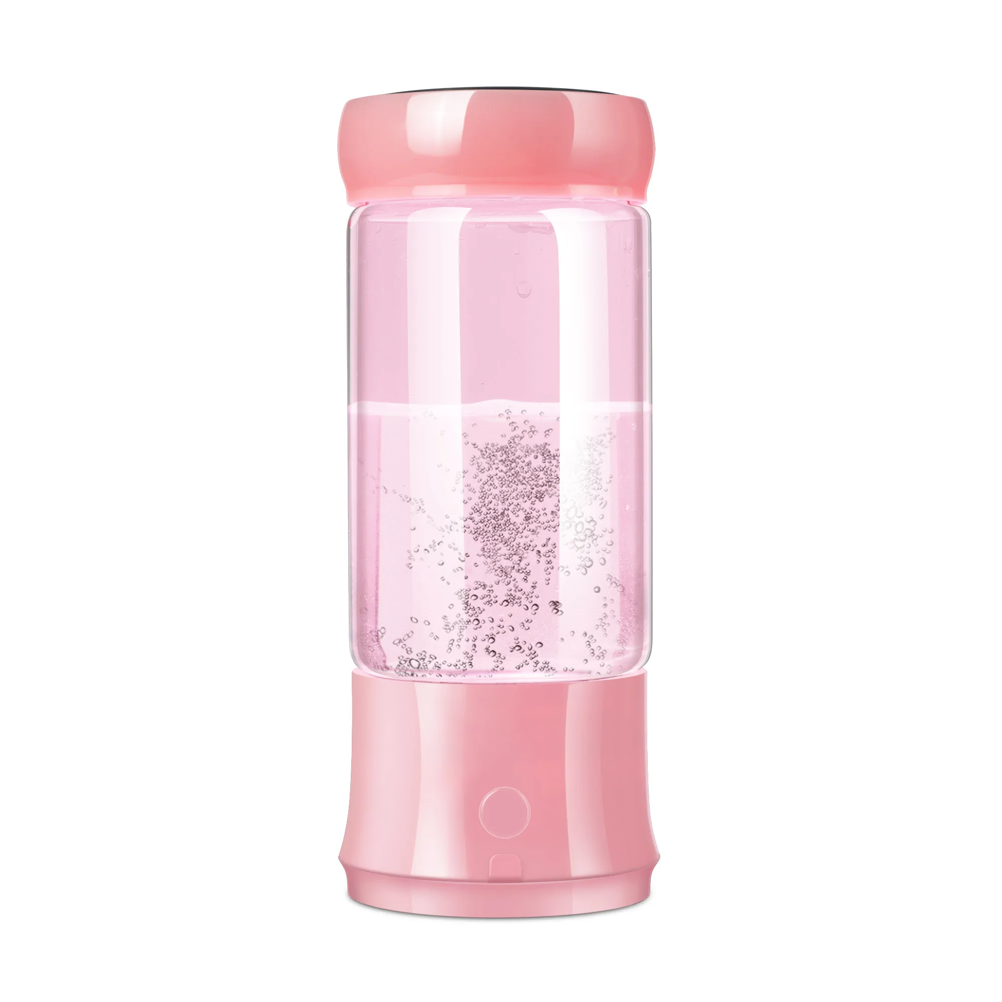 New design portable glass alkaline  mineral hydrogen rich bottle water generator maker