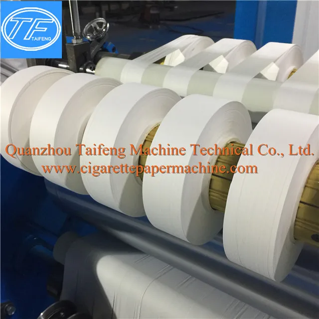 durable richer rolling paper smoking gluing slitting machine bobbin for Printing Gluing Cutting Machine All In