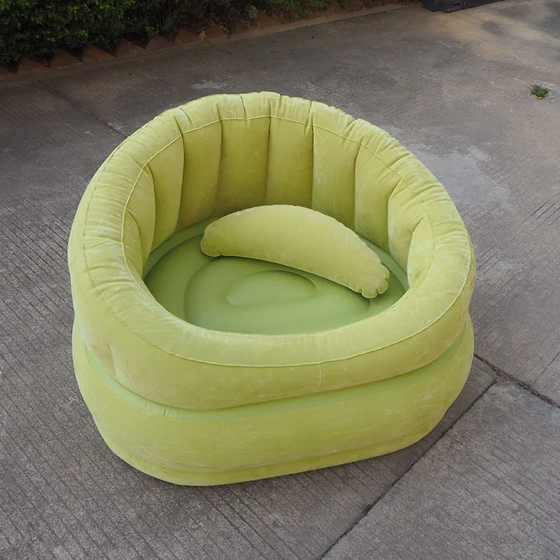 Inflatable Sofa Chair Blow Up Seat Gaming Lounger air sofa Indoor Outdoor Camping ari sofa