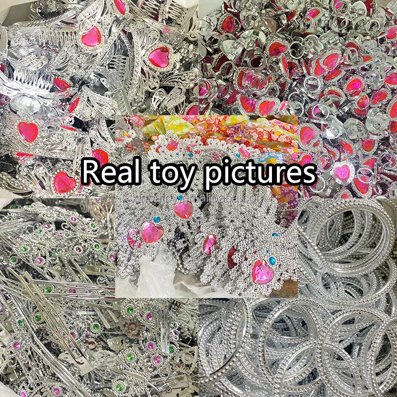 Role Play Toy Set Delicate Dress Up Jewelry Pretend Play Princess Beauty Set Games For Girls