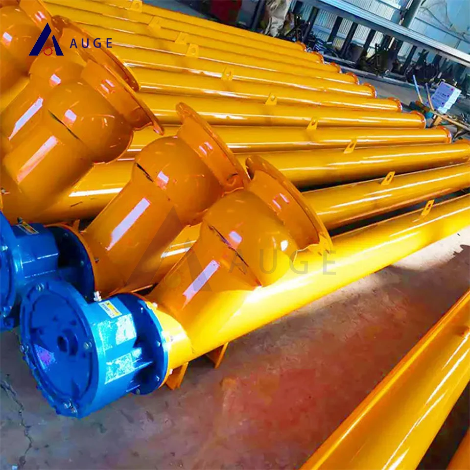 Advanced Screw Auger Conveyors Unloading Coal Screw Conveyor Industrial Poultry Feed Screw Conveyor For Farm