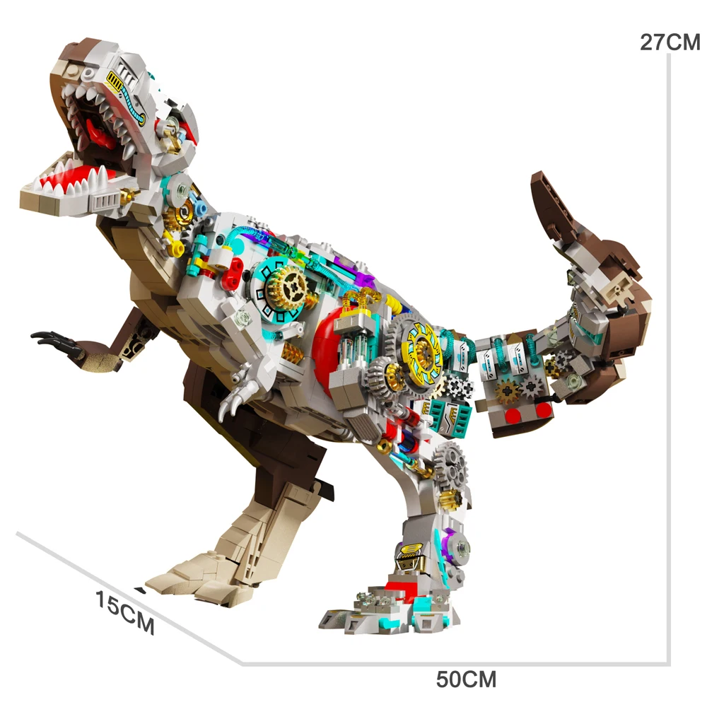 1388 + шт креативный конструктор MOC Dragon Tyrannosaurus сборка мелких частиц головоломка набор строительных блоков игрушка Juguete MJI 13050