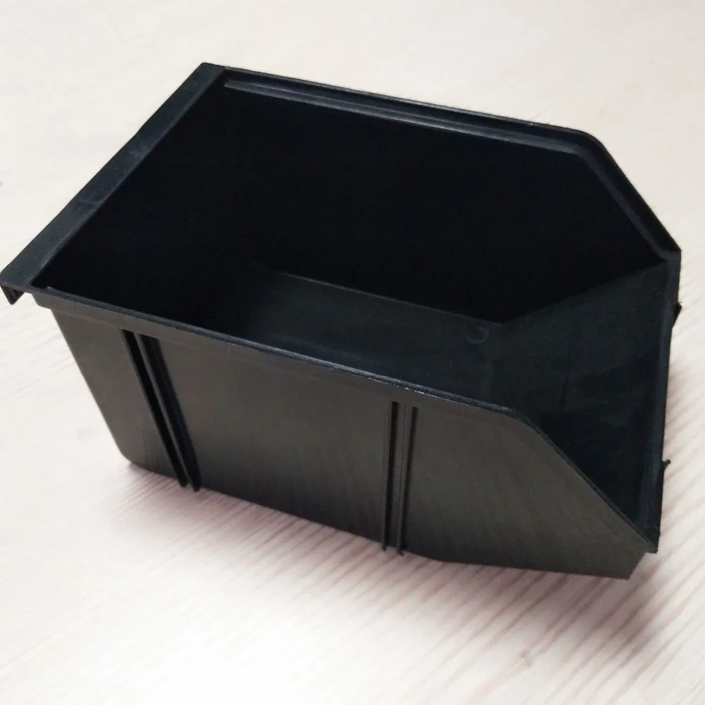 B006   electronic component storage box/Plastic Circulation Bin Conductive Tray/Electronic ESD SMT Rack Black PCB Packing Box