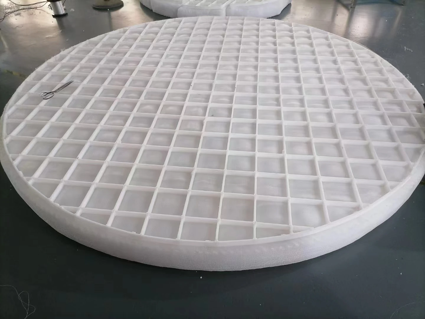 Polypropylene PP Plastic Demister Pad Mist Eliminator Standard Type Knitted Wire Demister Pad