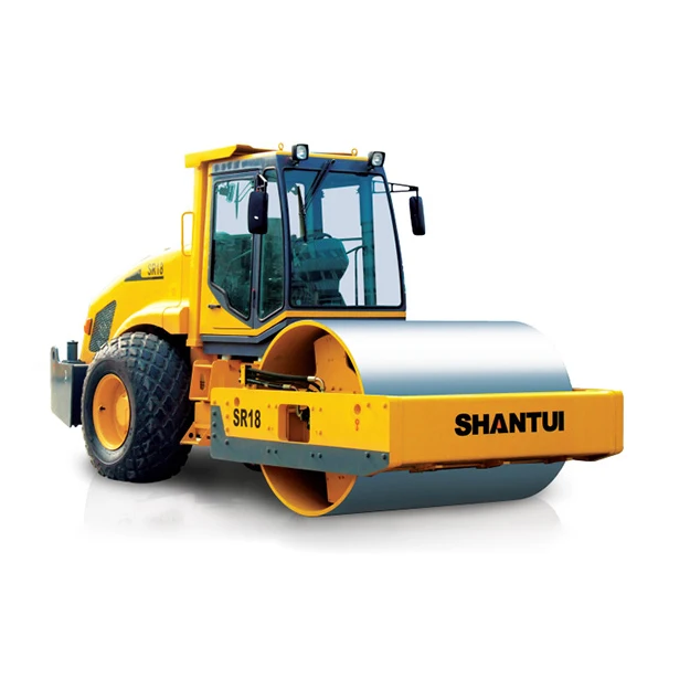 China Shantui Road Construction Machine Single-drum Vibratory Road Roller Sr18 for Sale