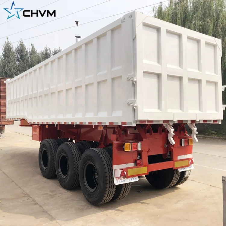 3-х осевой Новый 45CBM 100ton трактор самосвала полуприцеп самосвал прицеп