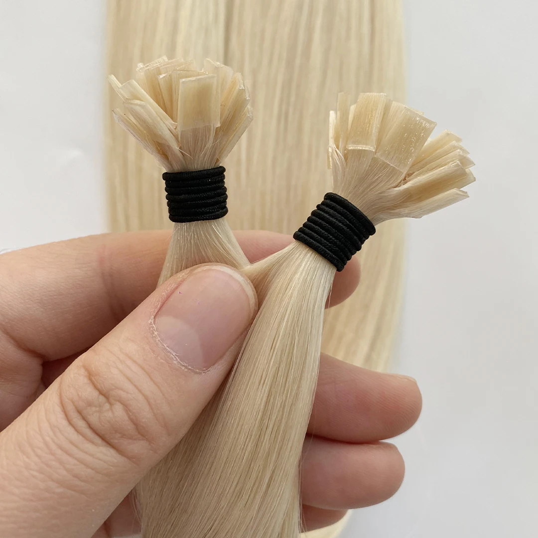 Soft And Silky Flexible and Adjustable Flat And Comfortable Flat Tip Keratin Hair Extensions
