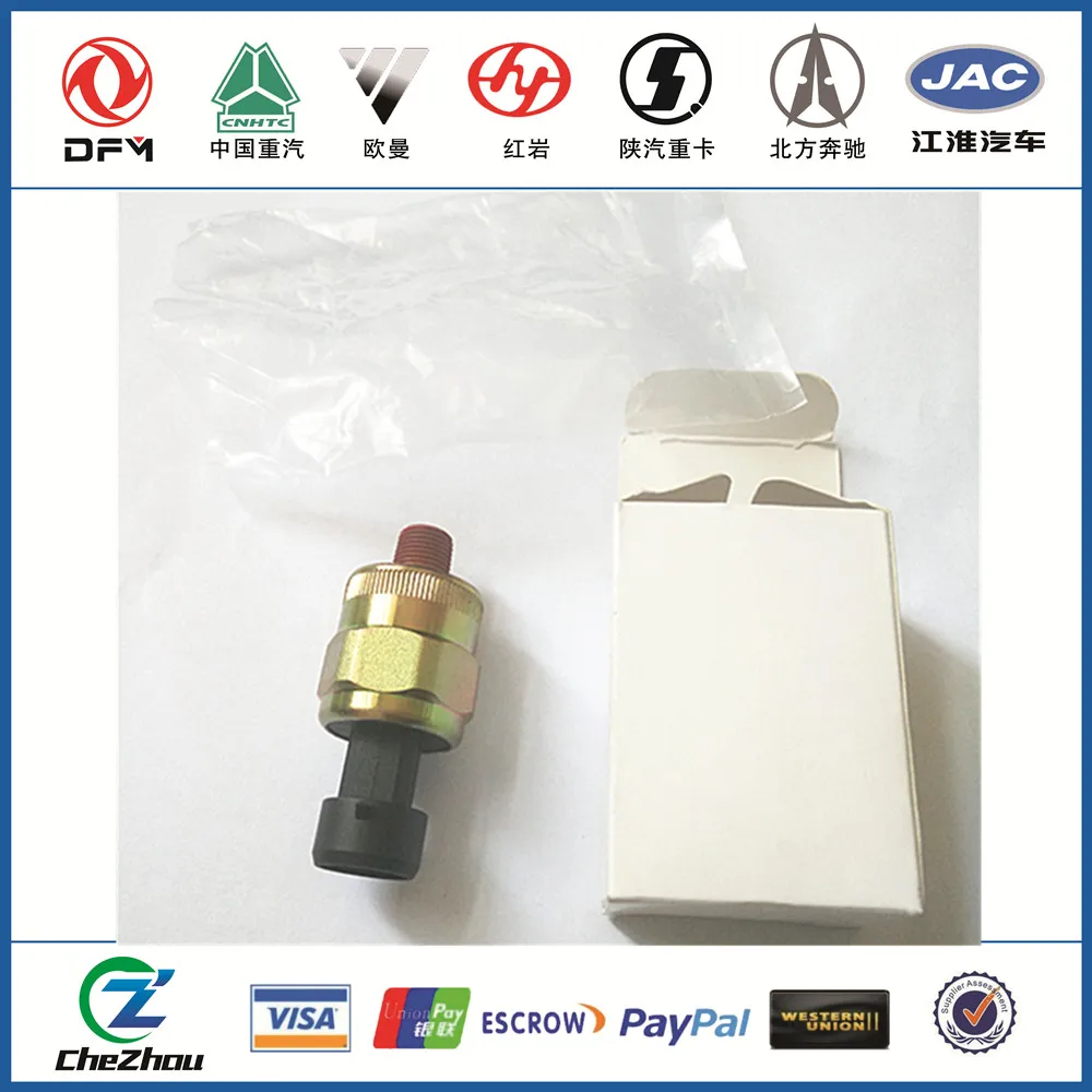 High quality Dongfeng Tianlong Truck Engine Spare Parts DCi11 Oil Pressure Sensor D5010437049