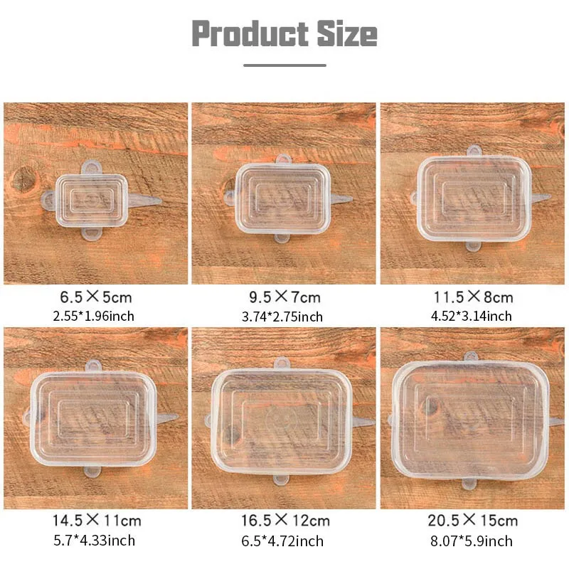 Amazon Hot Sale Non Stick Stretch Silicone Lid Cup Bowl Silicone Cover Pan