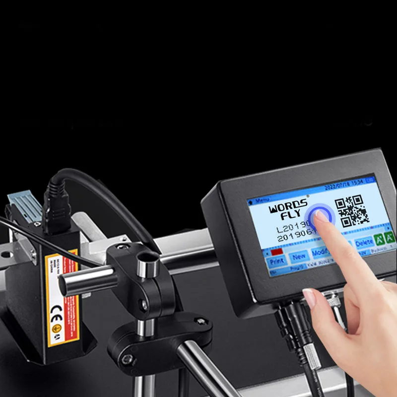 ZX12 Online Inkjet Printer Production Line Date Batch Number QR Code Fully Automatic Printing Packaging Thermal Coding Machine