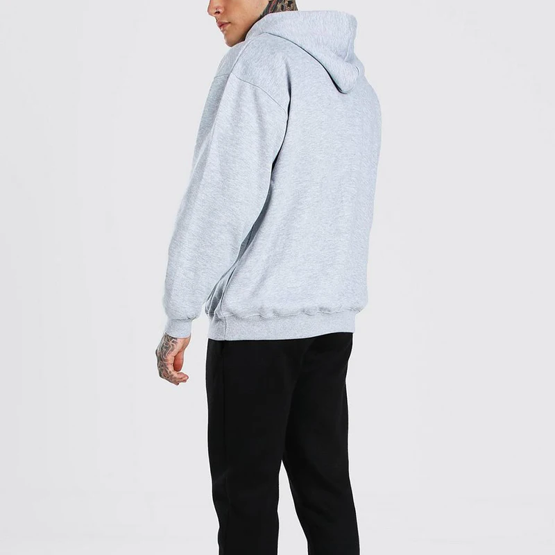 Wholesale Fleece 3D Embroidery 65% Cotton 35% Polyester Hoodie